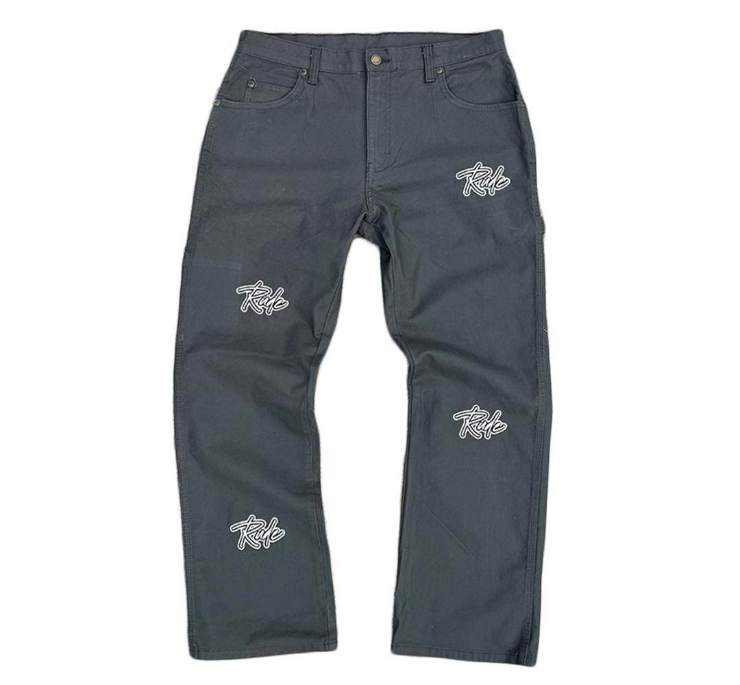 Charcoal Carpenter Pants