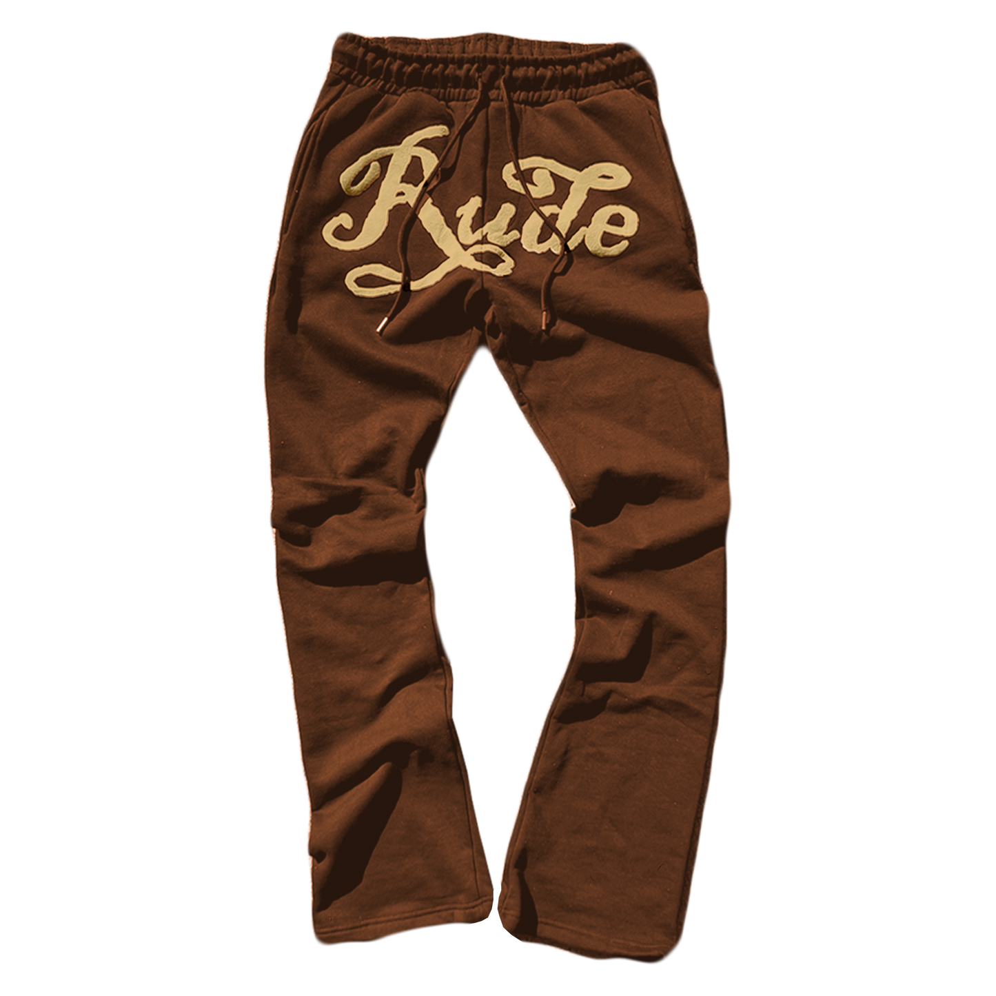 "Chocolate" Rudessential Stacked Pants