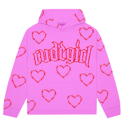 "Barbwire Hearts" Hoodie