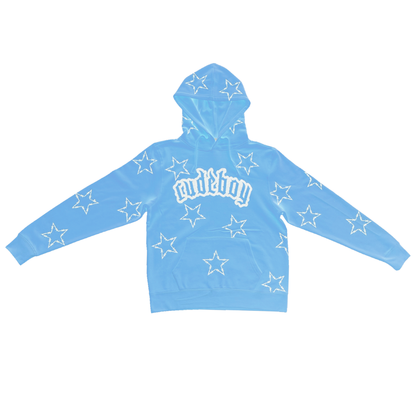 Rude “Barbwire Star” Hoodie