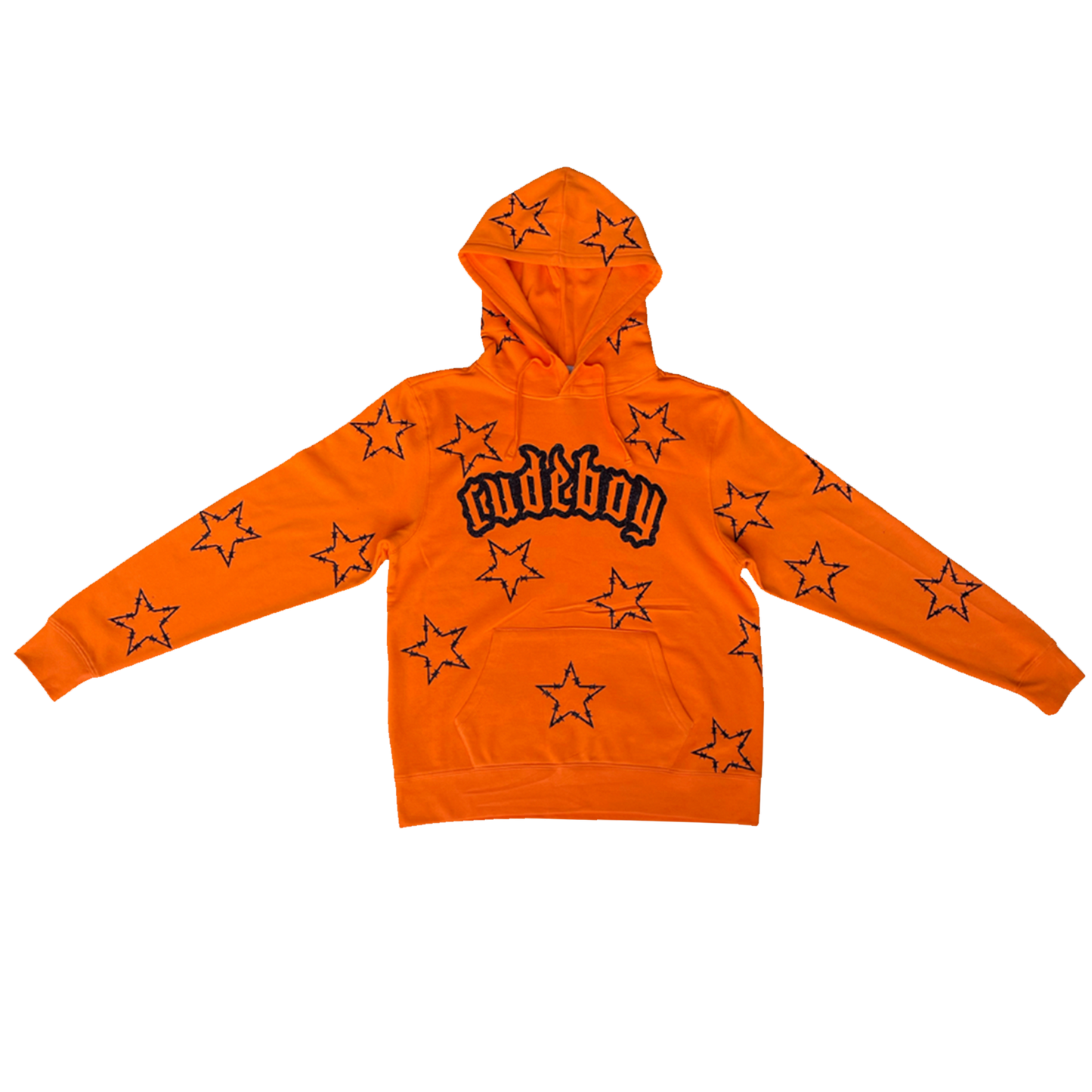 Rude “Barbwire Star” Hoodie